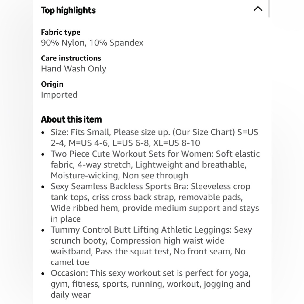 Legging set - Picture 6 of 8